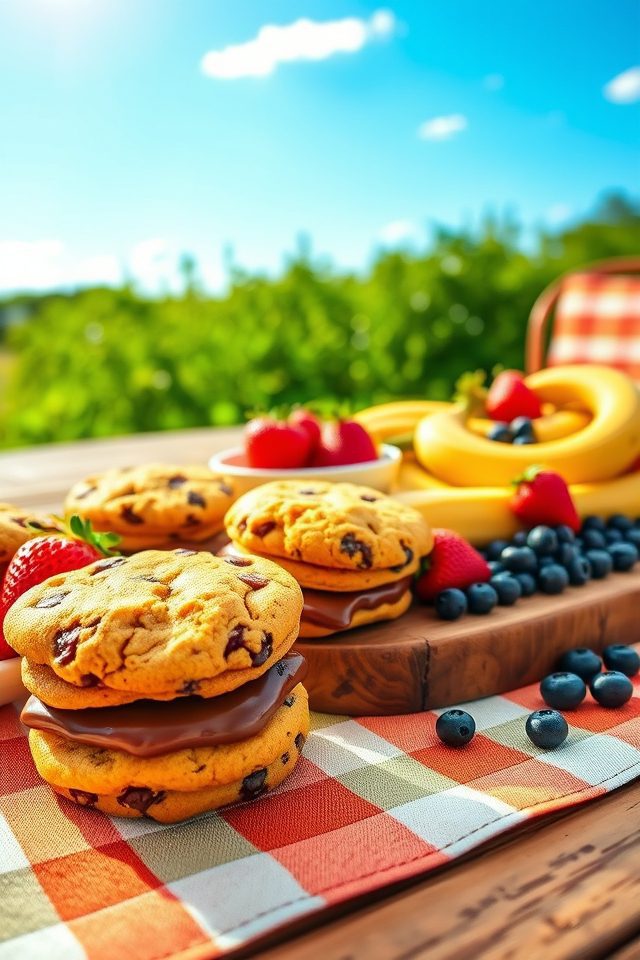 delicious cookie sandwich treats