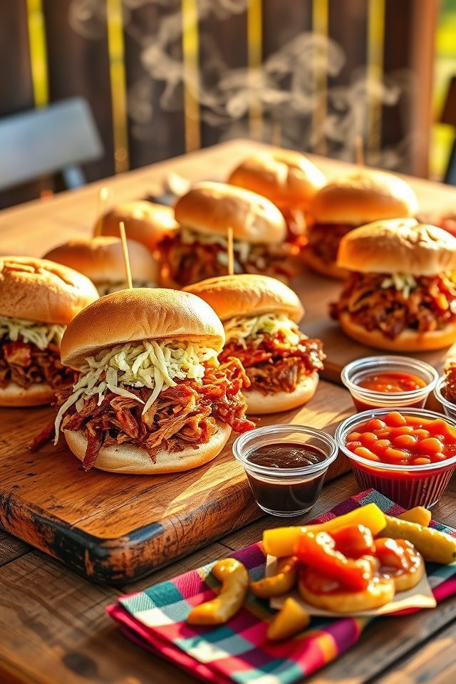 delicious game day sandwiches