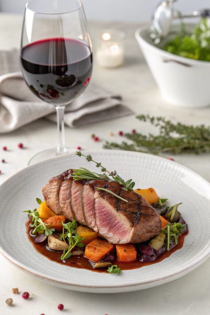 duck and pinot noir