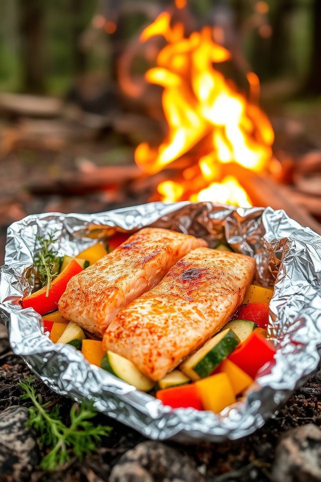 easy foil packet salmon