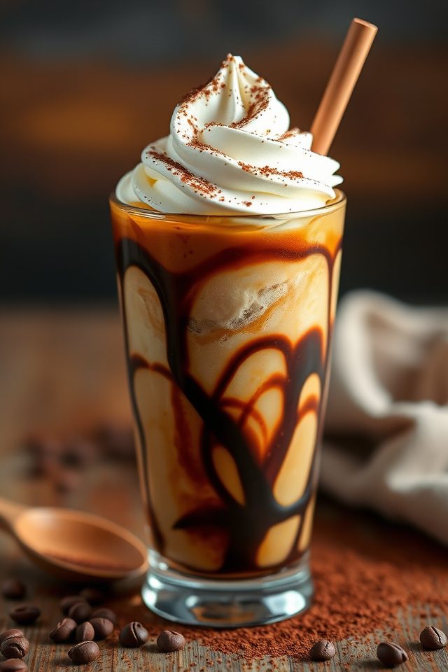 espresso and ice cream delight