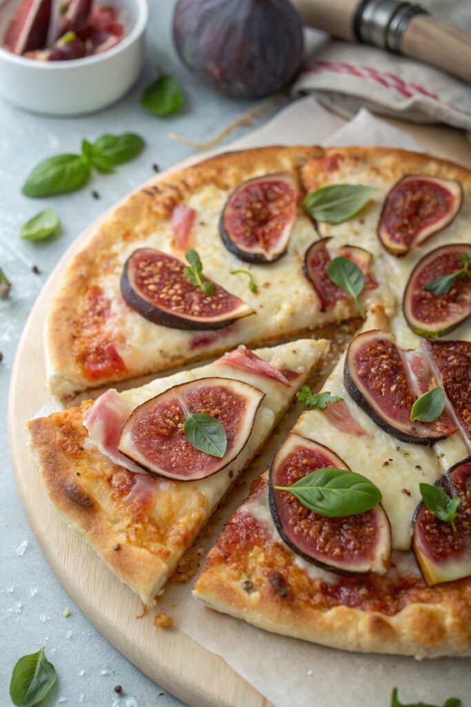 Fig and Prosciutto Cheese Pizza