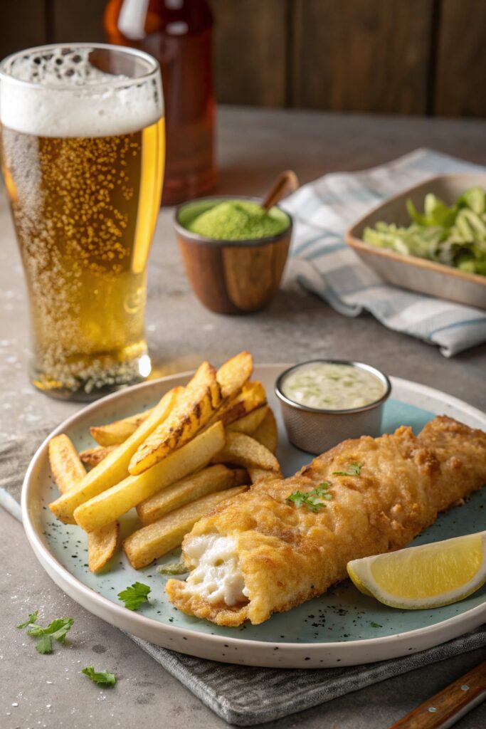 crispy fish citrus ipa