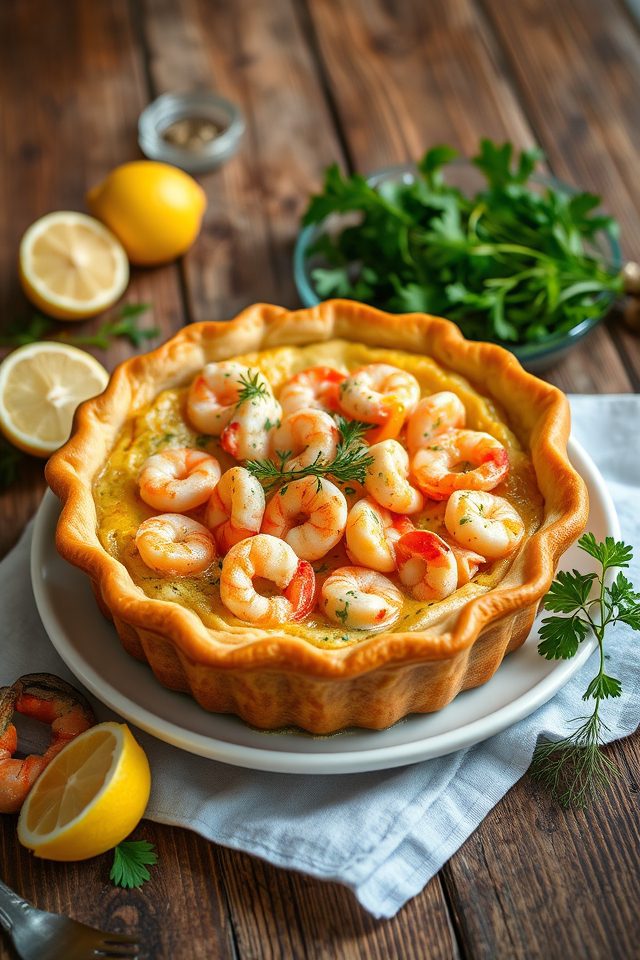 flavorful seafood comfort dish