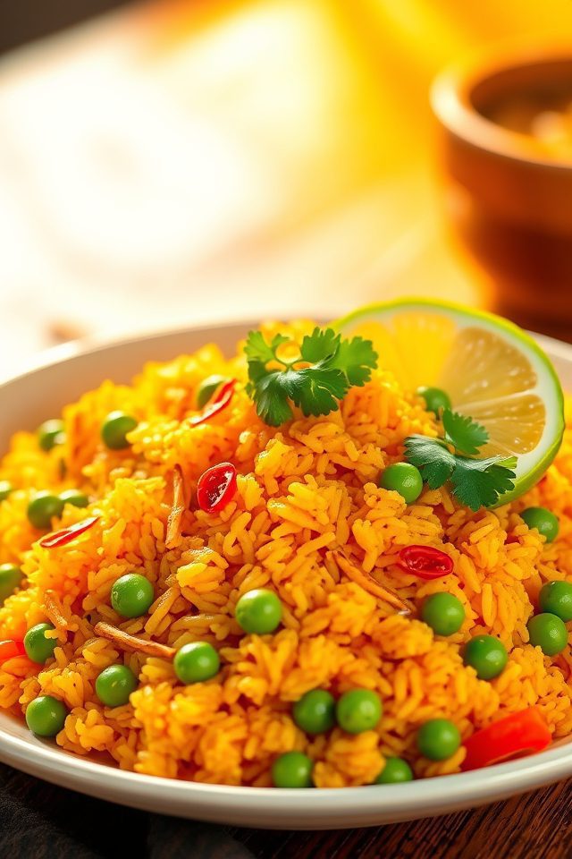 flavorful thai curry fried rice