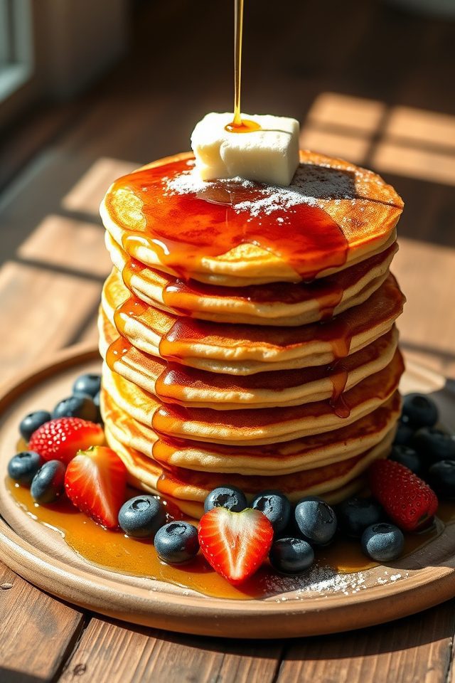 fluffy buttermilk pancake recipe