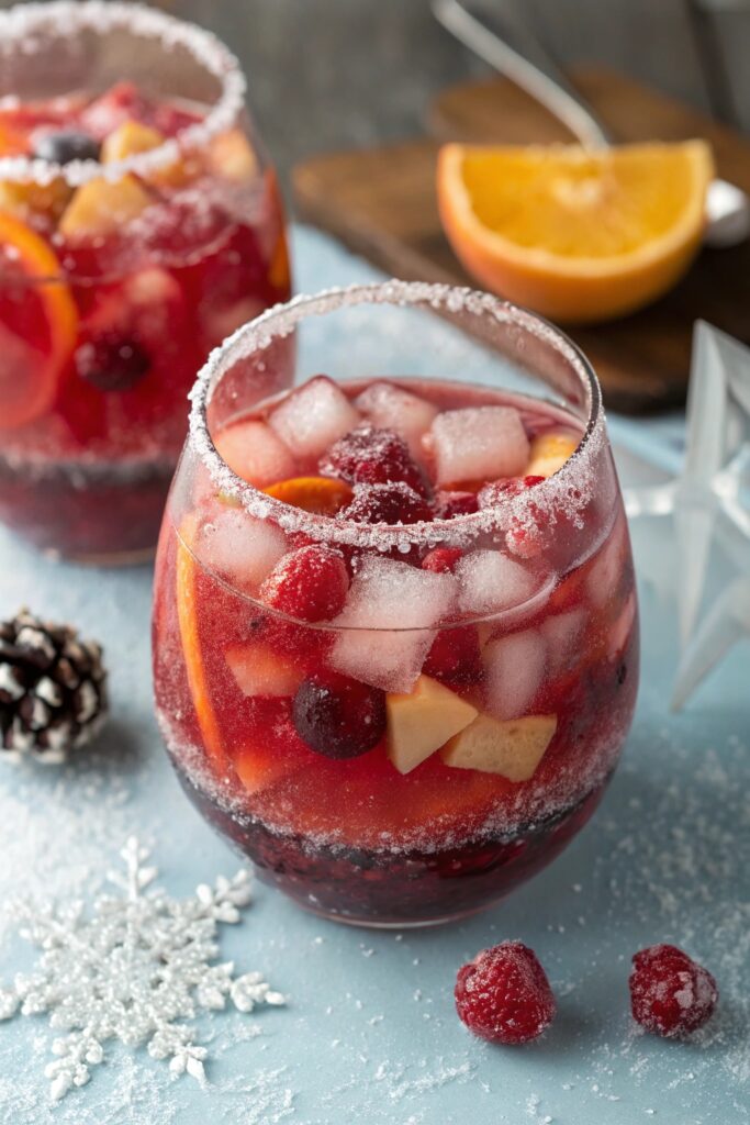 fruity frozen sangria delight