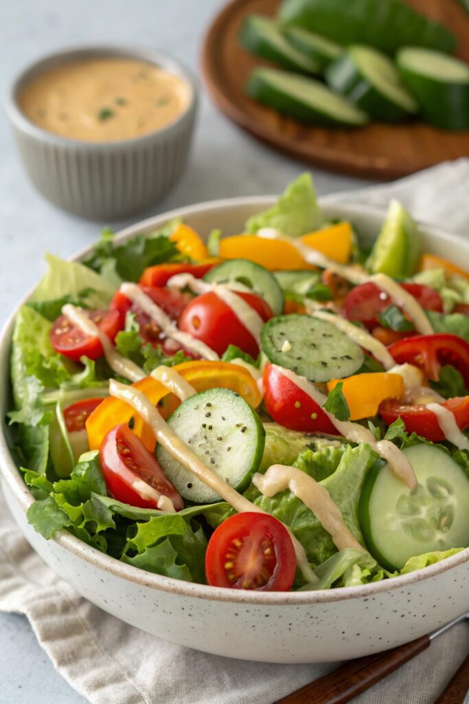 fresh garden salad recipe