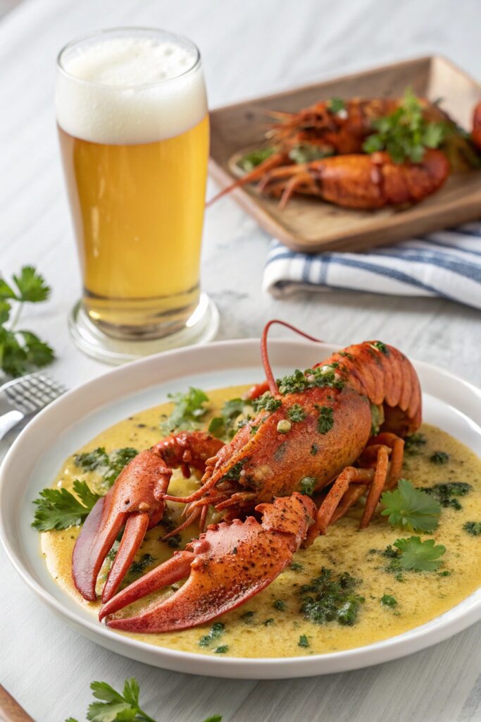 buttery garlic lobster pairing
