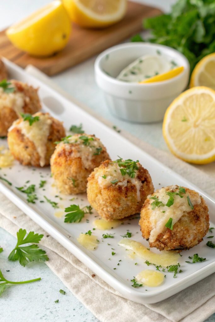 savory garlic parmesan bites