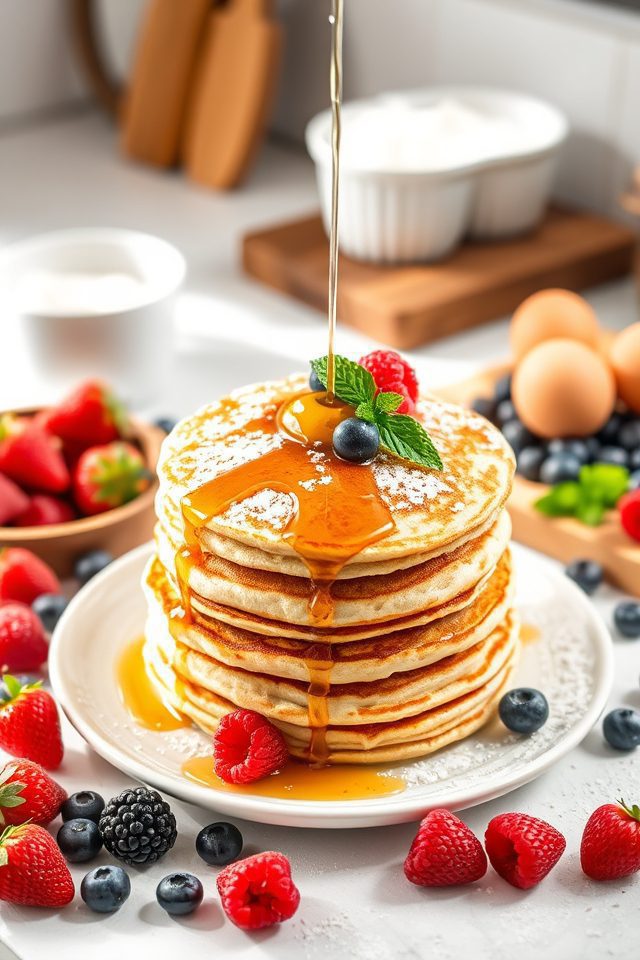 gluten free almond flour pancakes