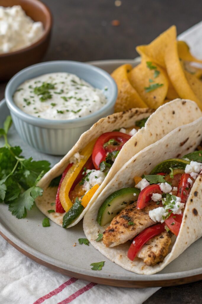 greek chicken with tzatziki