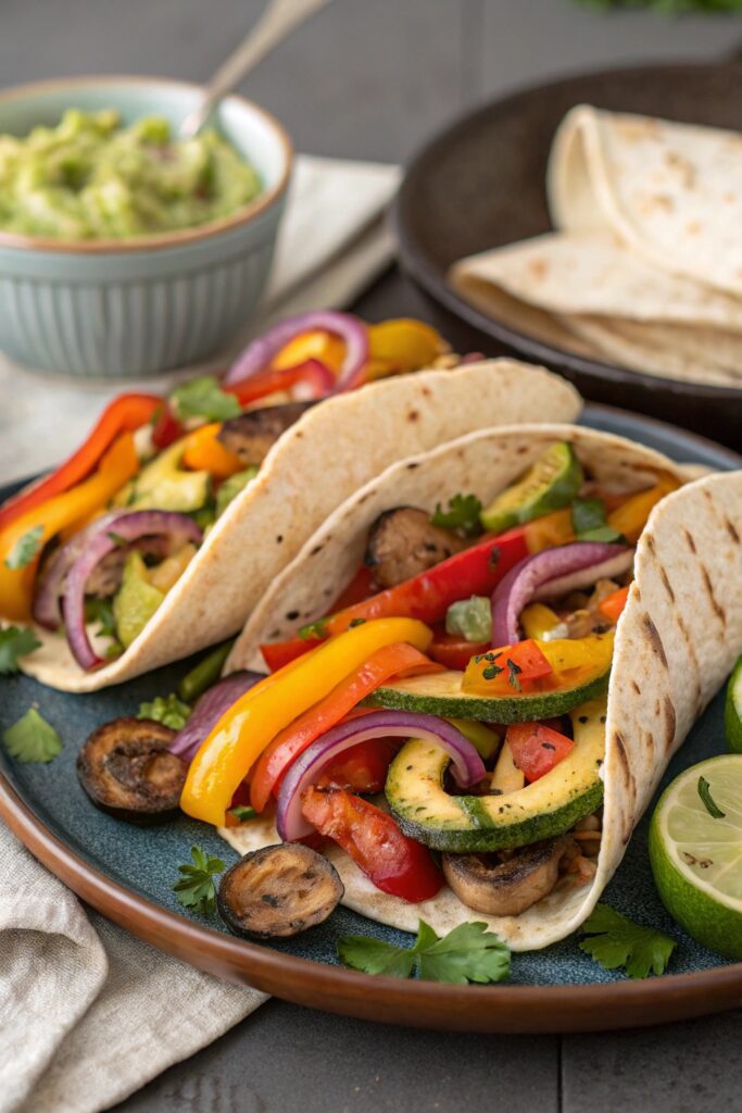Grilled Vegetable Medley Fajitas