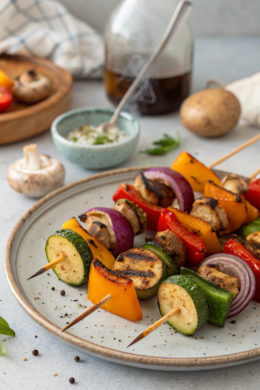 Grilled Veggie Skewers