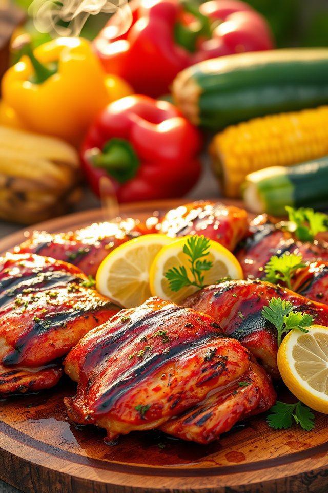 grilled bbq chicken recipe