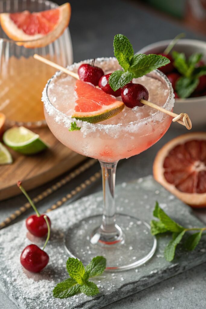 tropical refreshing cocktail delight