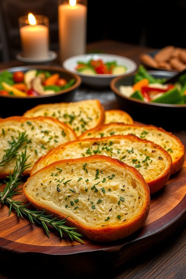 herb parmesan garlic bread