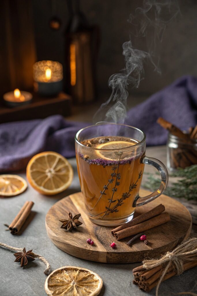 aromatic herbal cider experience