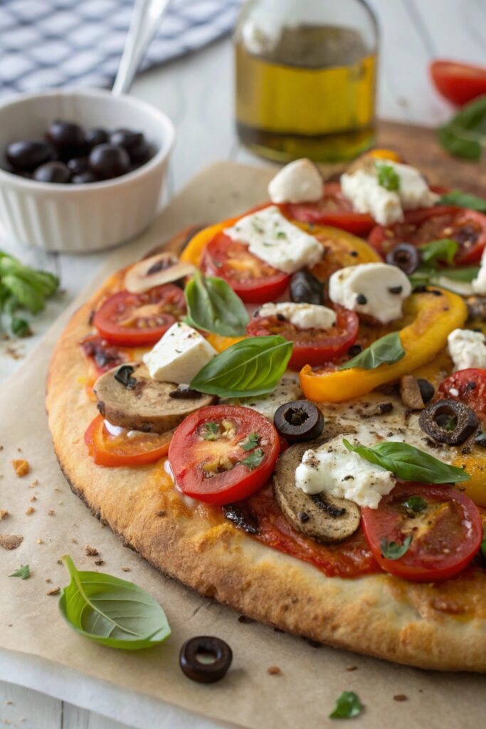 family pizza making celebration