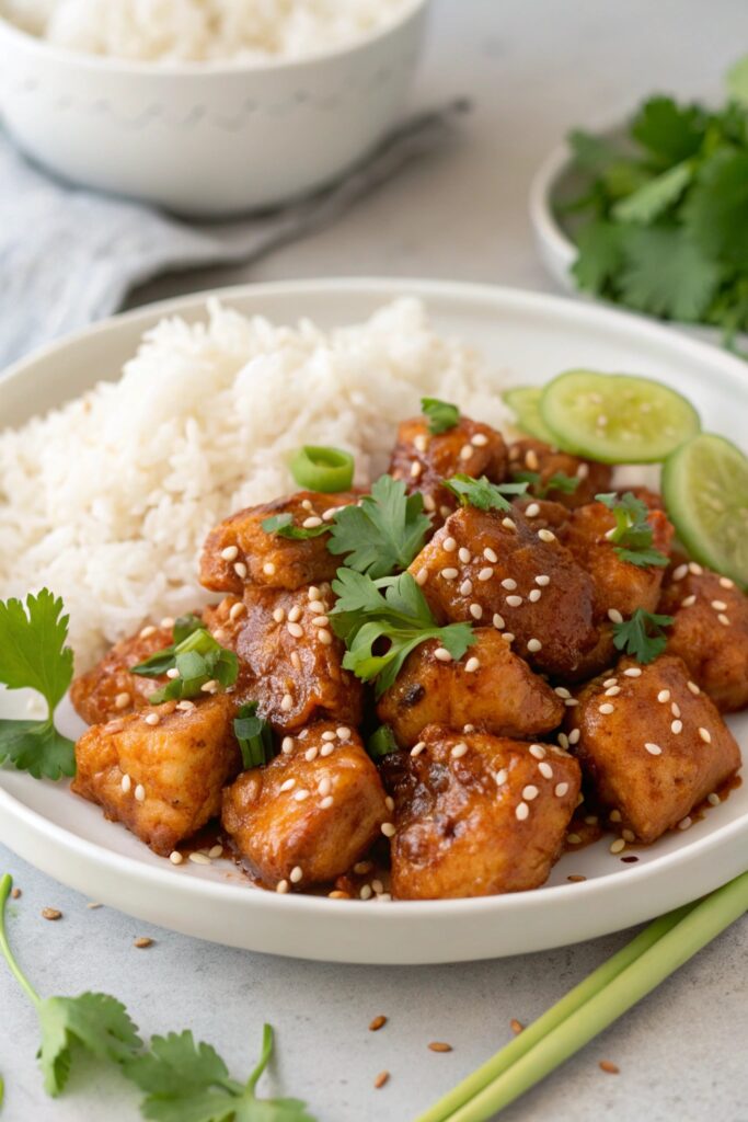 slow cooker honey garlic chicken
