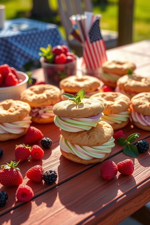 ice cream sandwich treats