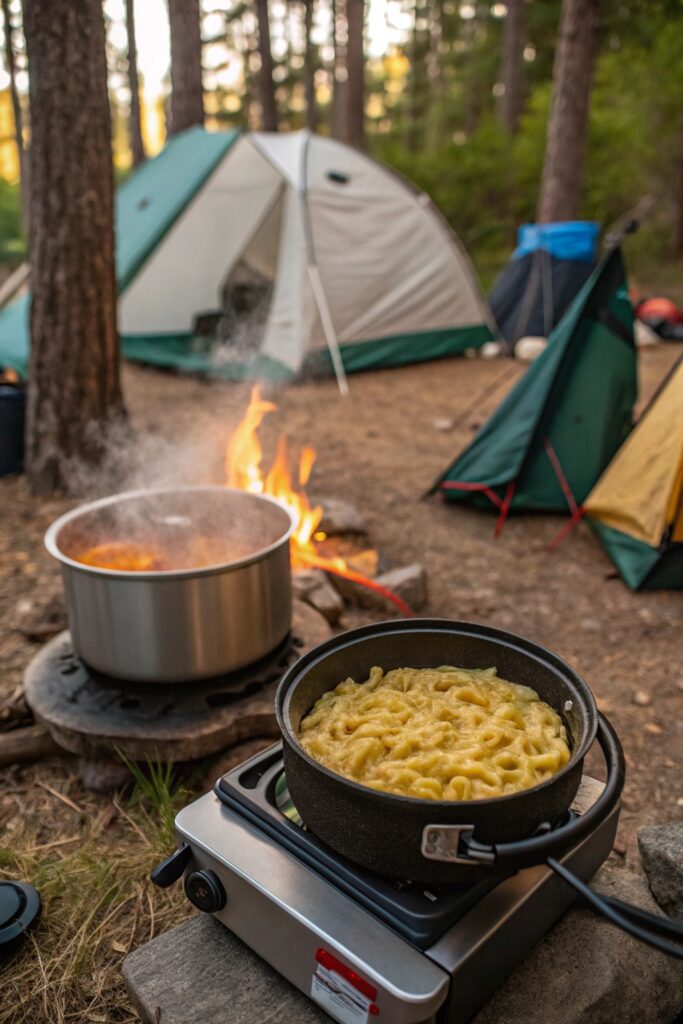 creamy campfire comfort food