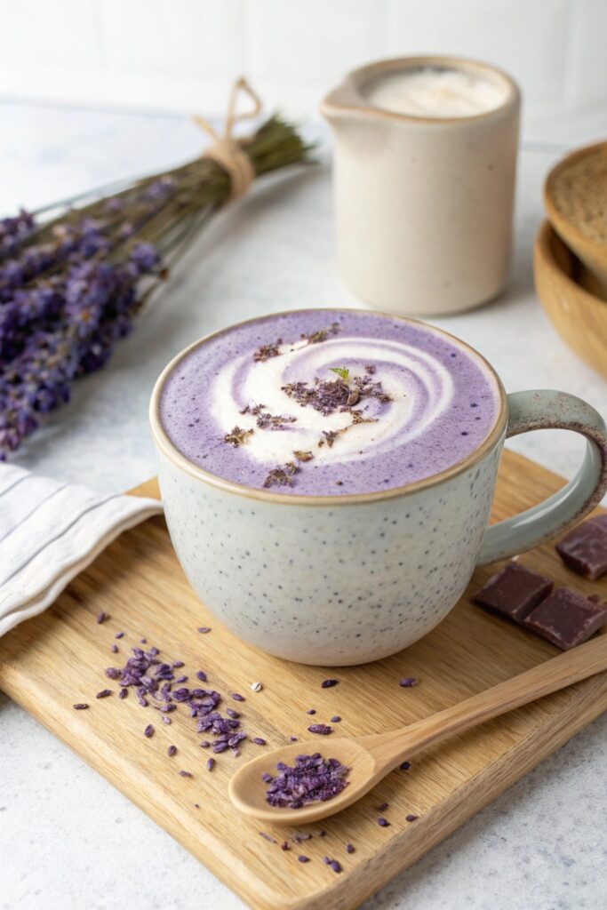 lavender espresso milk blend