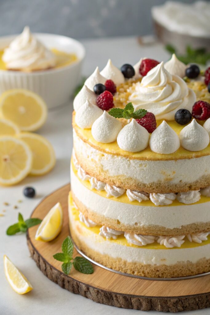 delightful layered lemon dessert