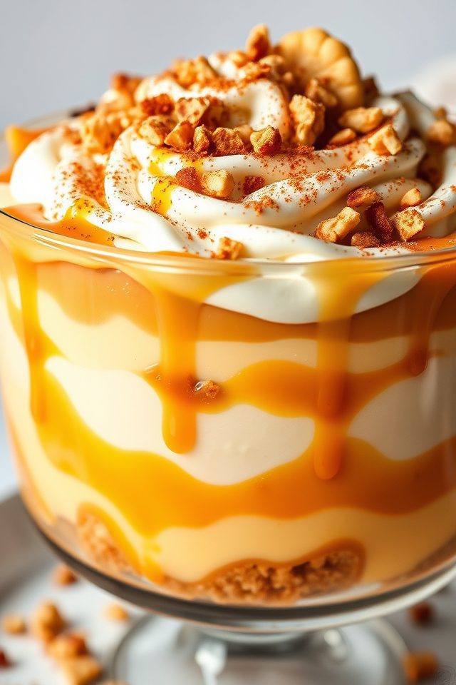 layered butterscotch dessert delight
