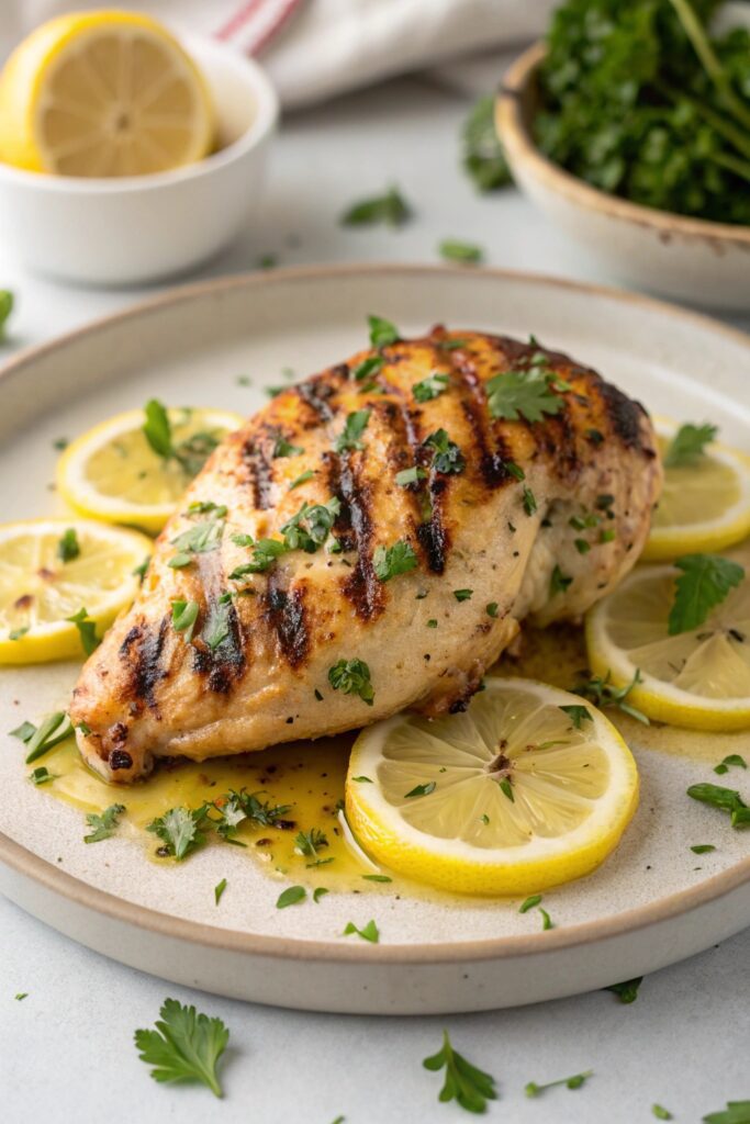 lemon herb marinated chicken