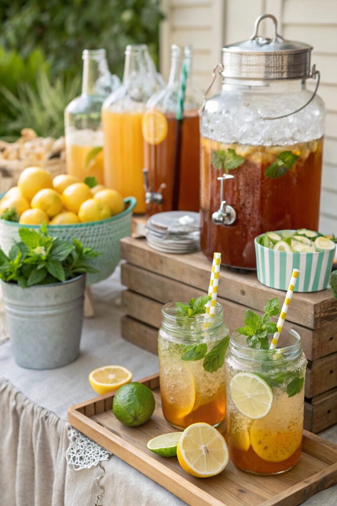customize refreshing drink station