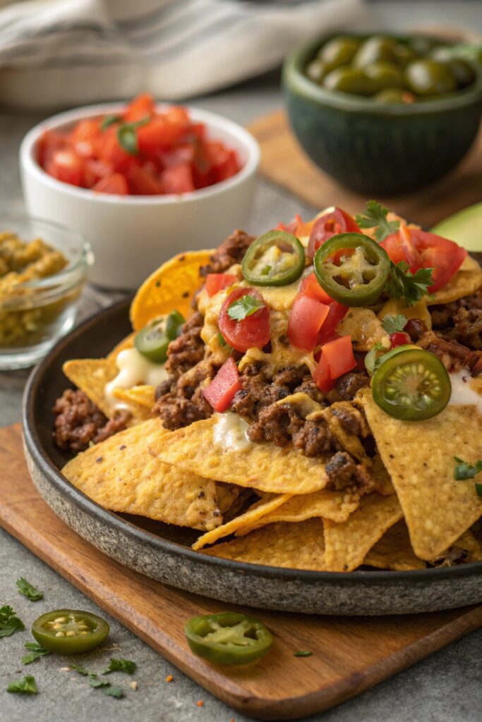 ultimate tailgating nacho delight