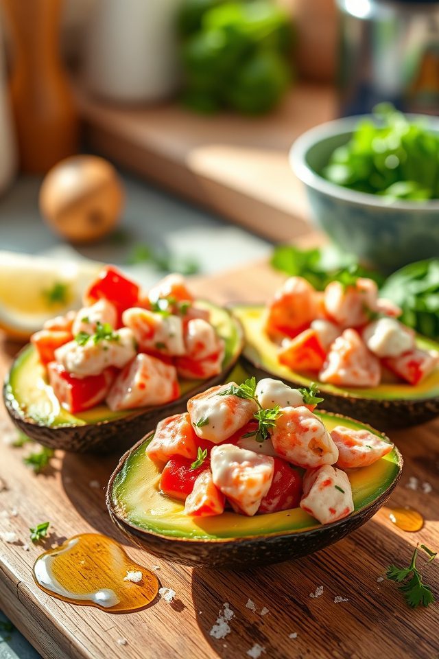 lobster avocado cream delight