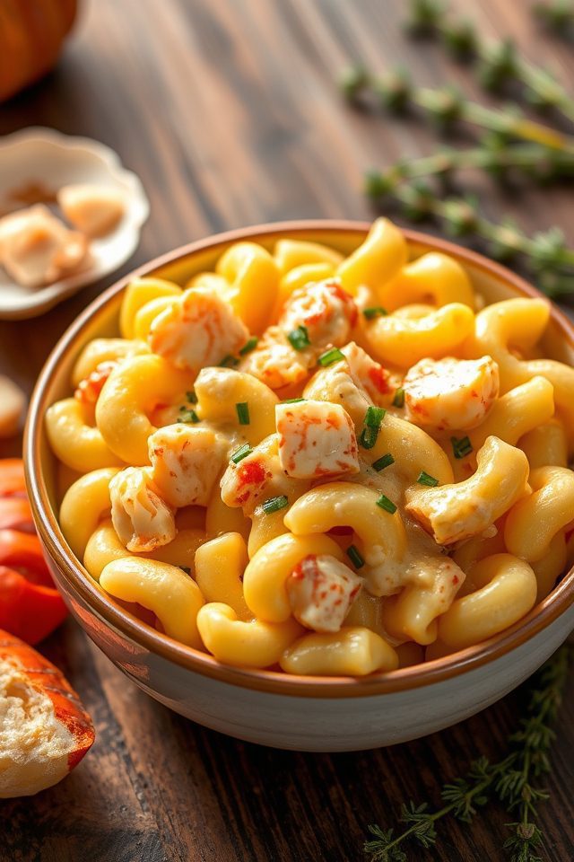 lobster mac and cheese delight