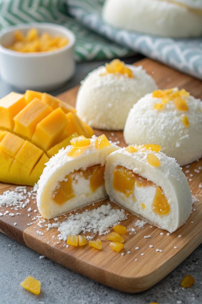 tropical mango coconut delight