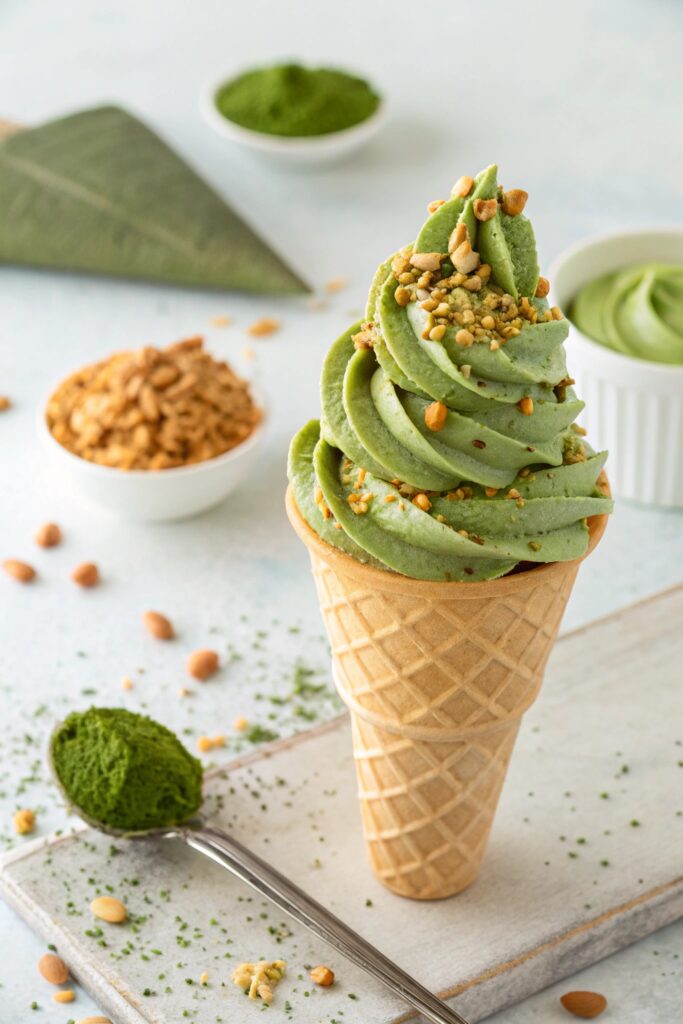 creamy matcha green delight