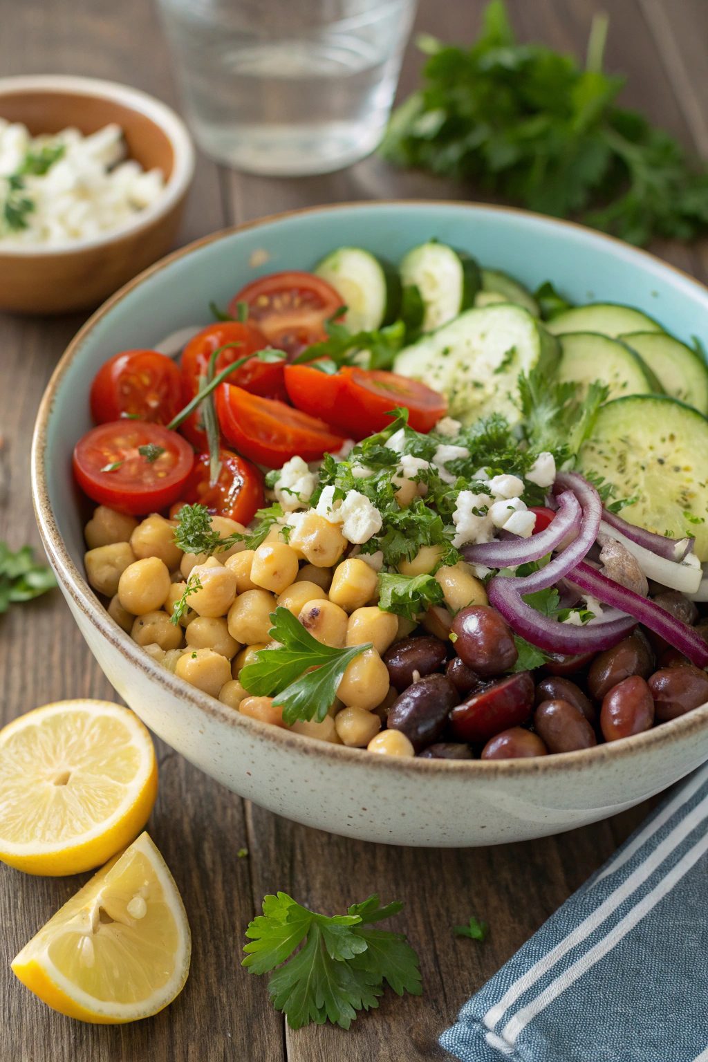 Mediterranean Chickpea Salad