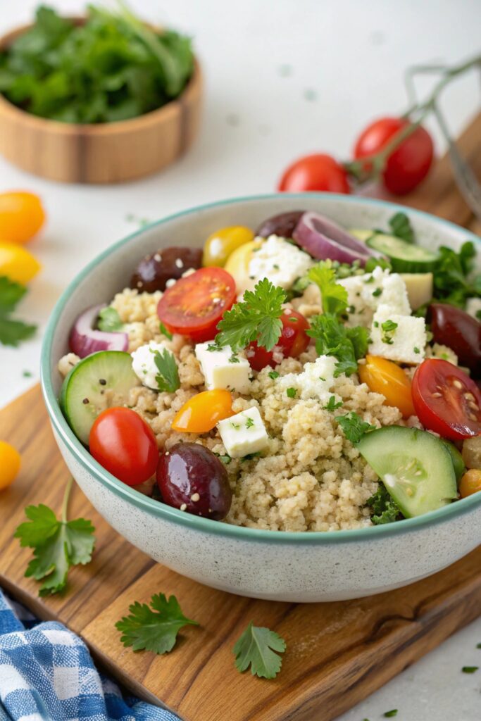 mediterranean quinoa salad recipe