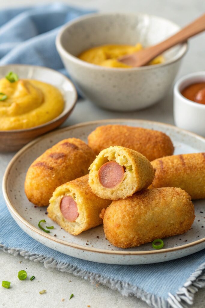 mini corn dog snacks