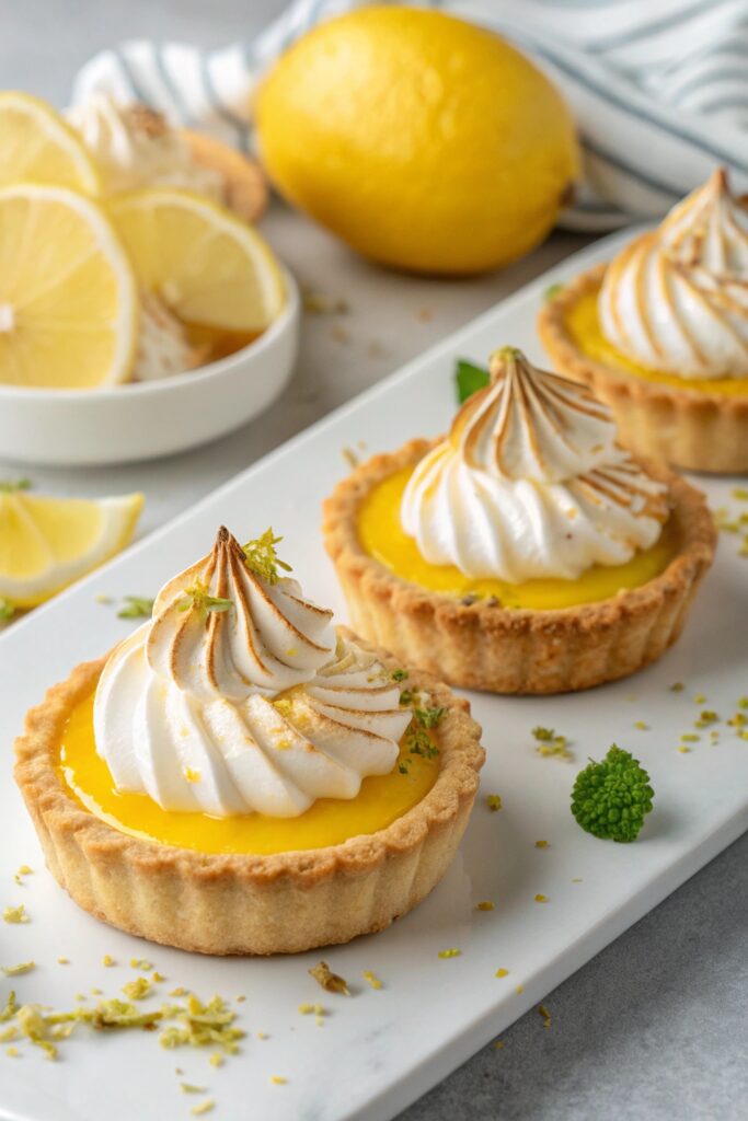delightful bite sized lemon tarts