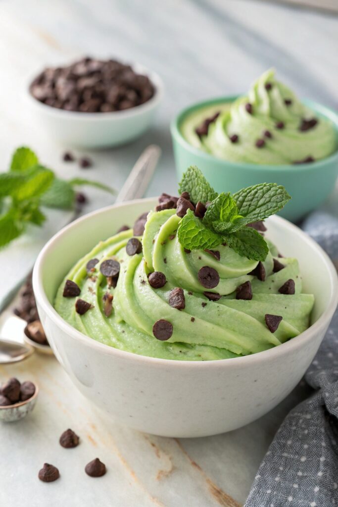 minty chocolate chip delight