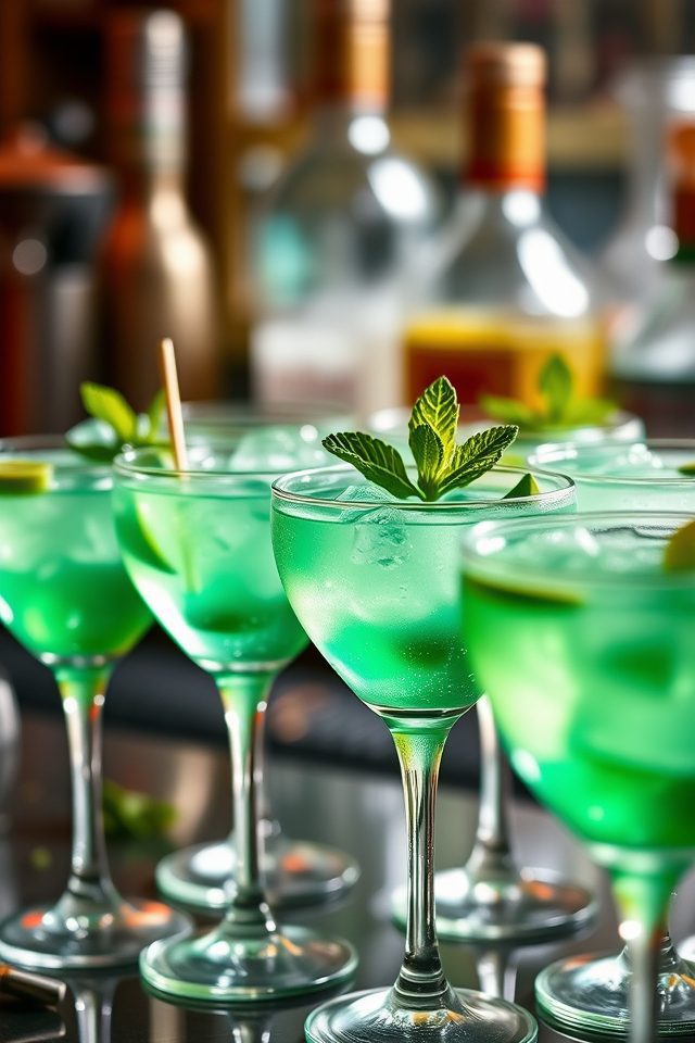 minty refreshing cocktail recipe