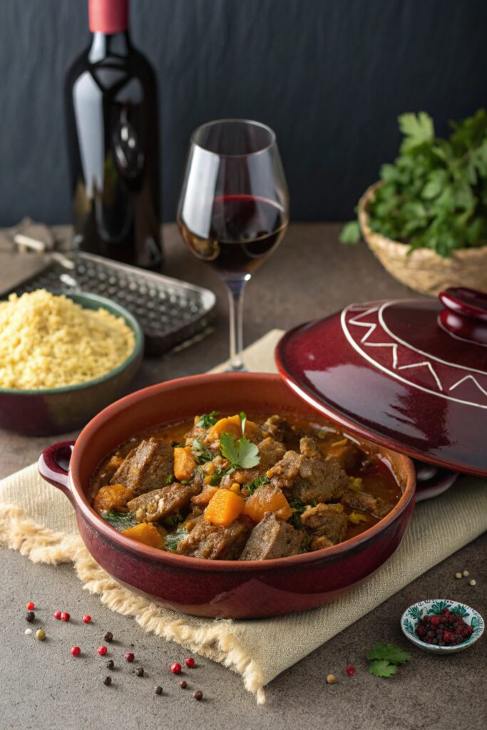 Moroccan Lamb Tagine With Shiraz