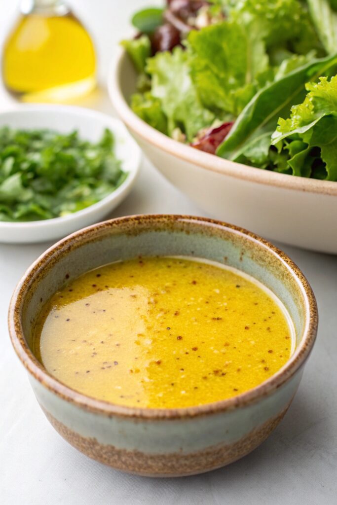 tangy mustard vinaigrette dressing
