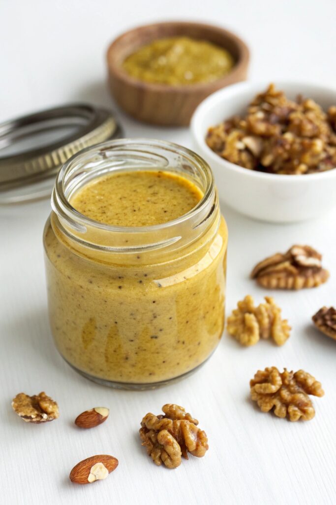 nutty mustard salad dressing
