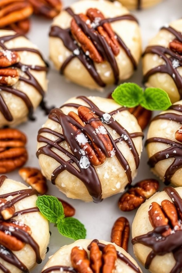 no bake pecan cookie bites
