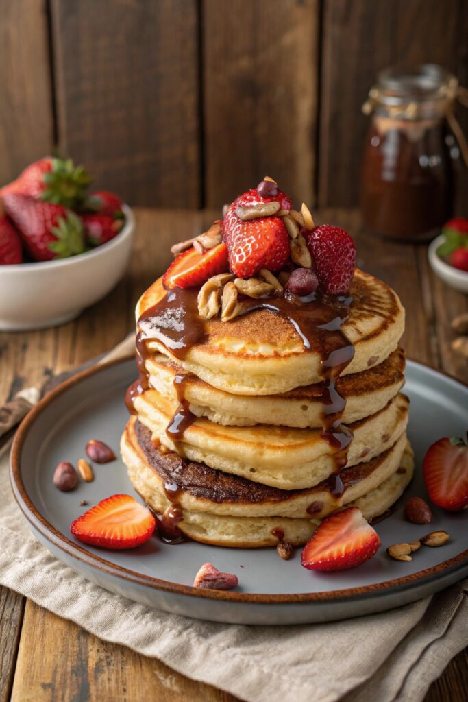 nutella filled pancake delight