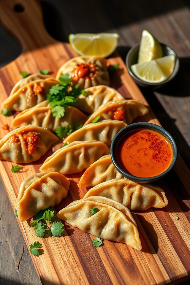 nutritious quinoa black bean dumplings
