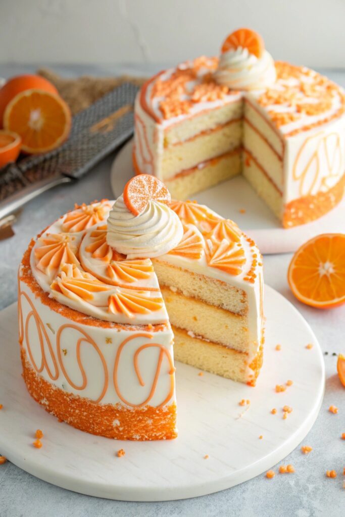 orange flavored creamy delight