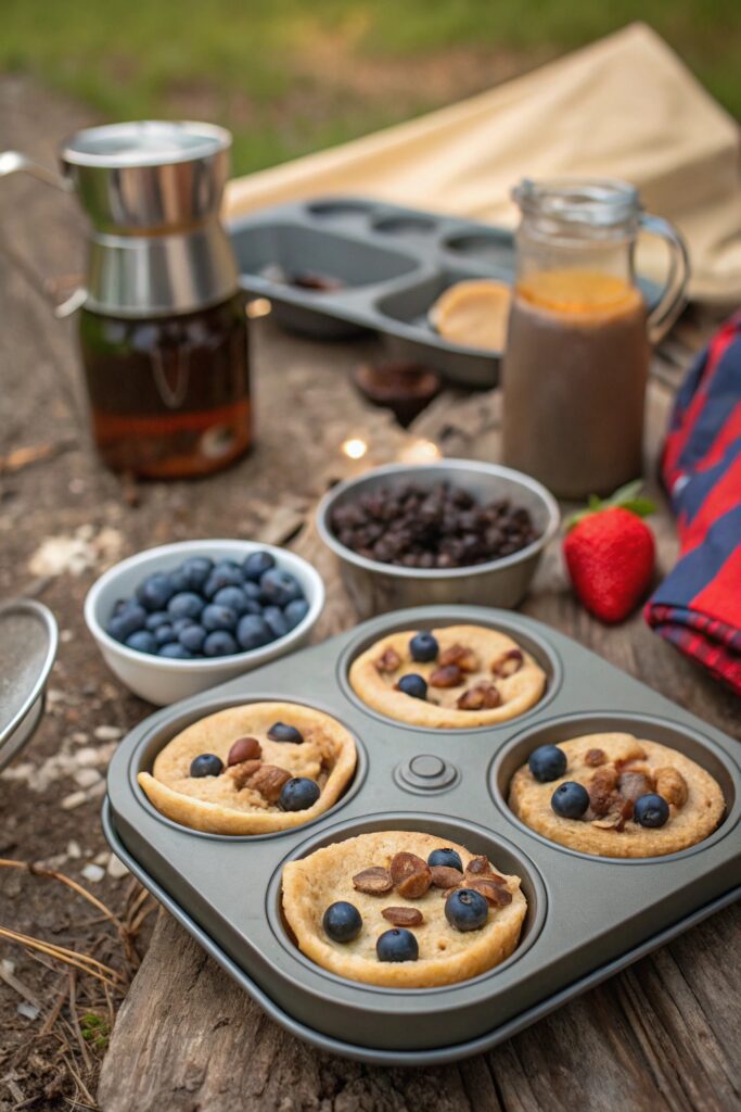 portable pancake breakfast cups